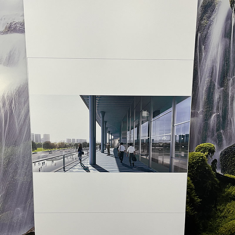 Uithangbord aluminium composiet paneel is al lang bekend