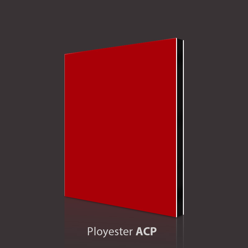 Rood aluminium composiet paneel